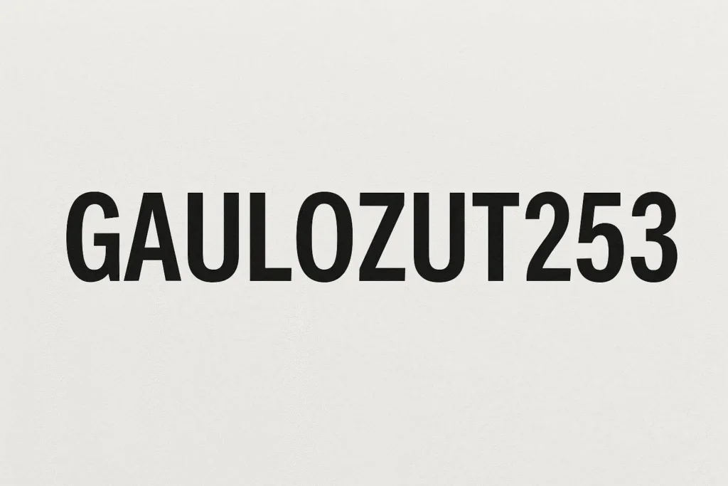 Unveiling the Secrets of Gaolozut253: A Game-Changer in Its Field